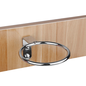 Soporte de secador de acero inoxidable con anillo de soplado para montaje en pared